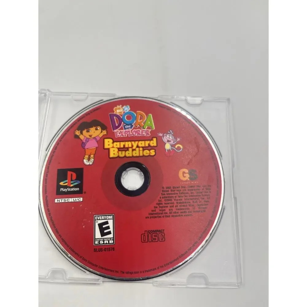Dora the Explorer Barnyard Buddies for ps1